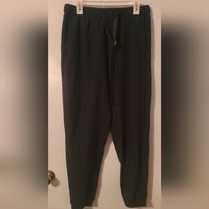 USED Men's Black Drawstring Pants - All In Motion Size M